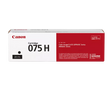 Canon Genuine 075 H Black High Capacity Toner Cartridge