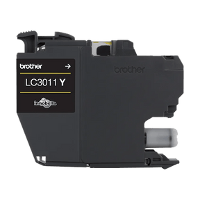 Brother Genuine LC3011Y Standard-yield Yellow Ink Cartridge — official Brother product image