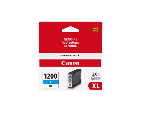 Canon Genuine PGI-1200 XL Cyan Pigment Ink Tank