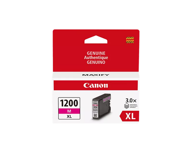 Canon Genuine PGI-1200 XL Magenta Pigment Ink Tank