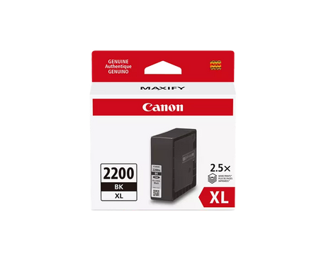 Canon Genuine PGI-2200 XL Black Pigment Ink Tank