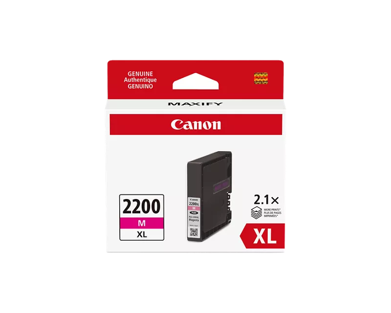 Canon Genuine PGI-2200 XL Magenta Pigment Ink Tank