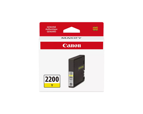 Canon Genuine PGI-2200 Yellow Pigment Ink Tank
