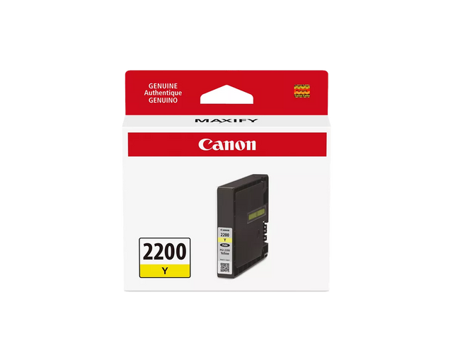 Canon Genuine PGI-2200 Yellow Pigment Ink Tank