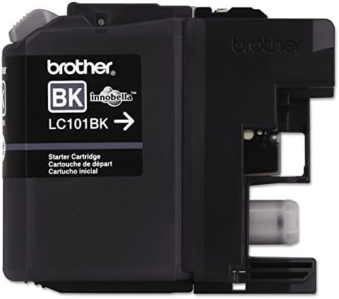 Brother Genuine Standard Yield Black Ink Cartridge, LC101BK