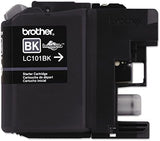 Brother Genuine Standard Yield Black Ink Cartridge, LC101BK