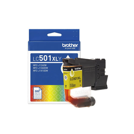 Brother Genuine LC501XLYS High Yield Yellow Ink Cartridge