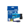 Brother Genuine LC506CS Standard Yield Cyan Ink Cartridge — official Brother product image