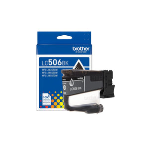 Brother Genuine LC506BKS Standard Yield Black Ink Cartridge — official Brother product image
