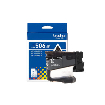 Brother Genuine LC506BKS Standard Yield Black Ink Cartridge