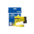 Brother Genuine LC506YS Standard Yield Yellow Ink Cartridge — official Brother product image