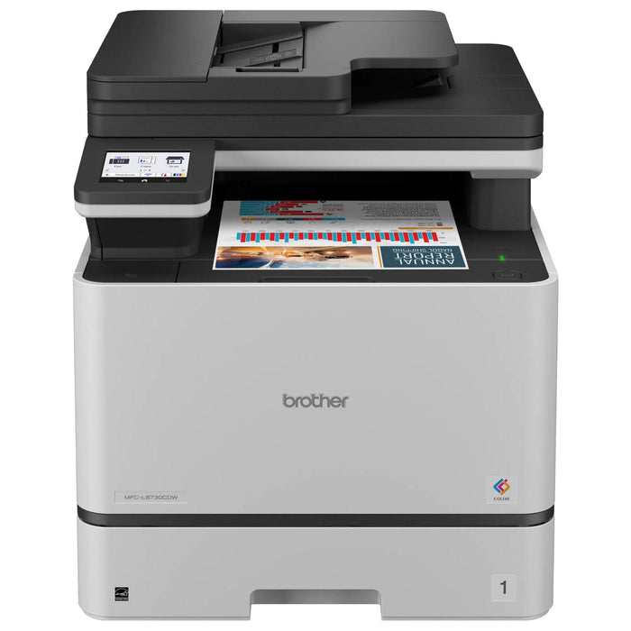 Brother MFC-L8730CDW Business Color Laser All-in-One Printer