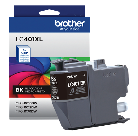 Brother LC401XLBKS High-Yield Ink, 1 pack Black