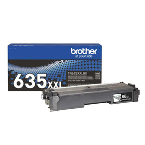 Brother Genuine TN635XXLBK Super High Yield Black Toner Cartridge — official Brother product image