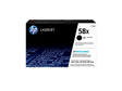 HP 58X High Yield Black Original LaserJet Toner Cartridge, CF258X - official HP product image