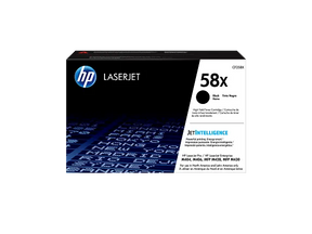 HP 58X High Yield Black Original LaserJet Toner Cartridge, CF258X - official HP product image