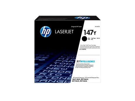 HP 147Y Extra High Yield Black Original LaserJet Toner Cartridge, W1470Y - official HP product image