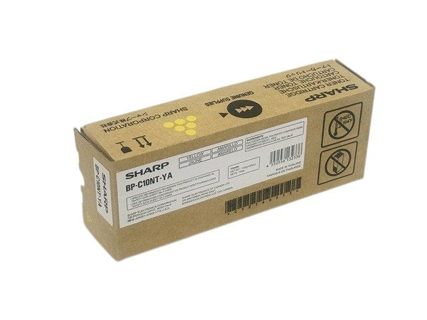 Sharp Genuine BP-C10NT-YA Yellow Toner Cartridge