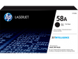 HP 58A Black Original LaserJet Toner Cartridge, CF258A - official HP product image