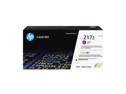 HP 217Z Ultra High Yield Magenta Original LaserJet Toner Cartridge, W2173Z