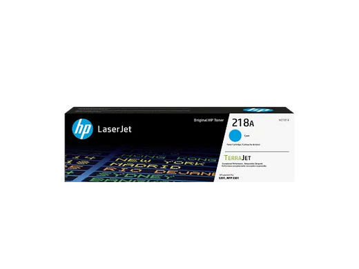 HP 218A Cyan Original LaserJet Toner Cartridge, W2181A
