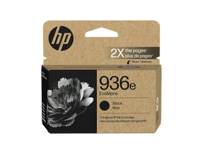 HP 936e EvoMore Black Original Ink Cartridge, 4S6V6LN — official product image