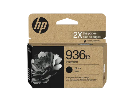 HP 936e EvoMore Black Original Ink Cartridge, 4S6V6LN