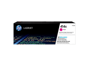 HP 414X High Yield Magenta Original LaserJet Toner Cartridge, W2023X - official HP product image