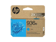 HP 936e EvoMore Cyan Original Ink Cartridge, 4S6V3LN — official product image