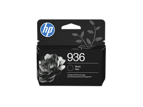 HP 936 Black Original Ink Cartridge, 4S6V2LN — official product image