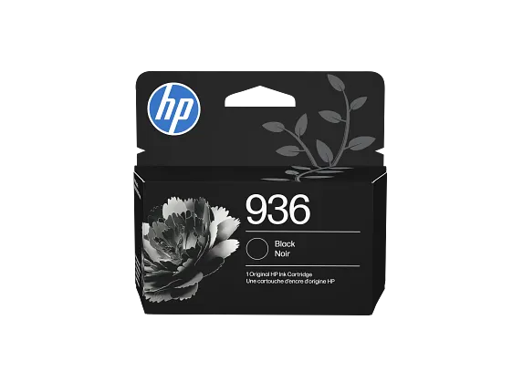 HP 936 Black Original Ink Cartridge, 4S6V2LN — official product image