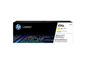 HP 414A Yellow Original LaserJet Toner Cartridge, W2022A - official HP product image