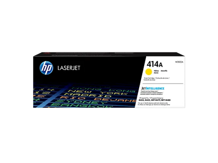 HP 414A Yellow Original LaserJet Toner Cartridge, W2022A