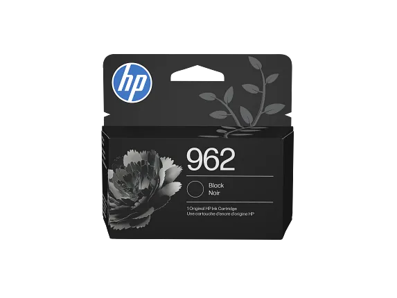 HP 962 Black Original Ink Cartridge, 3HZ99AN#140 - official HP product image