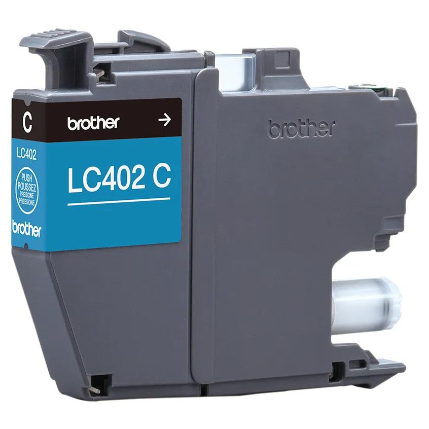 Brother Genuine LC402CS Standard-Yield Cyan Ink Cartridge — official Brother product image
