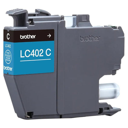 Brother Genuine LC402CS Standard-Yield Cyan Ink Cartridge