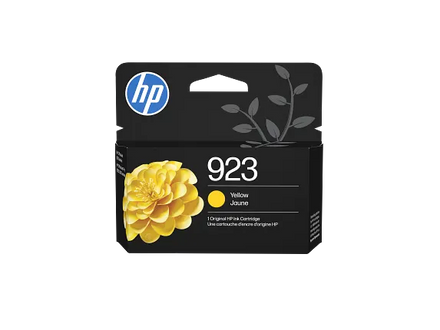 HP 923 Yellow Original Ink Cartridge, 4K0T2LN