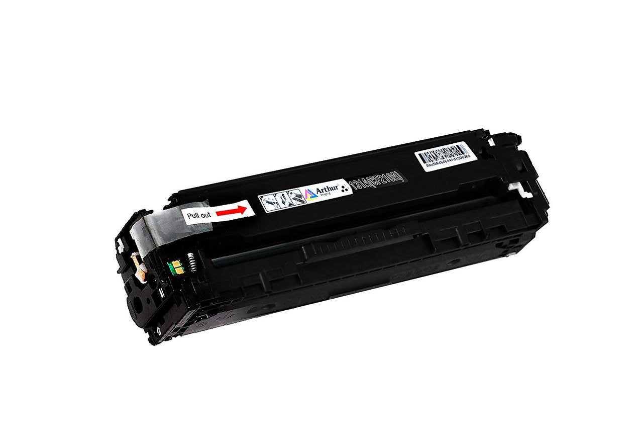 Arthur Imaging Compatible Toner Cartridge Replacement for HP 131A(CF210A) (Black, 1-Pack)