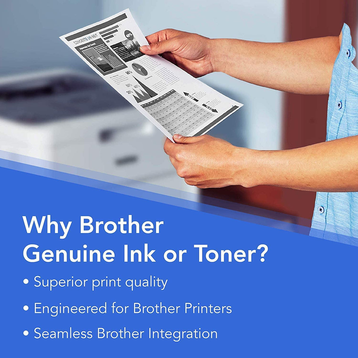 Brother TN760 High Yield Toner Cartridge, 4 Pack