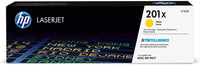 HP 201X High Yield Yellow Original LaserJet Toner Cartridge, CF402X