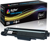 Arthur Imaging with CHIP Compatible Toner Cartridge Replacement for Brother TN227 (Black, 1 Pack)