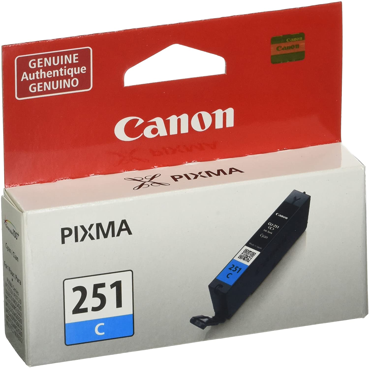 Canon CLI-251 Cyan Ink Tank Compatible to MG6320 , IP7220 & MG5420, MX