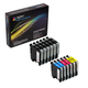 Arthur Imaging Compatible Ink Cartridge Replacement for Brother LC-203XL (6 Black, 2 Cyan, 2 Yellow, 2 Magenta, 12-Pack)