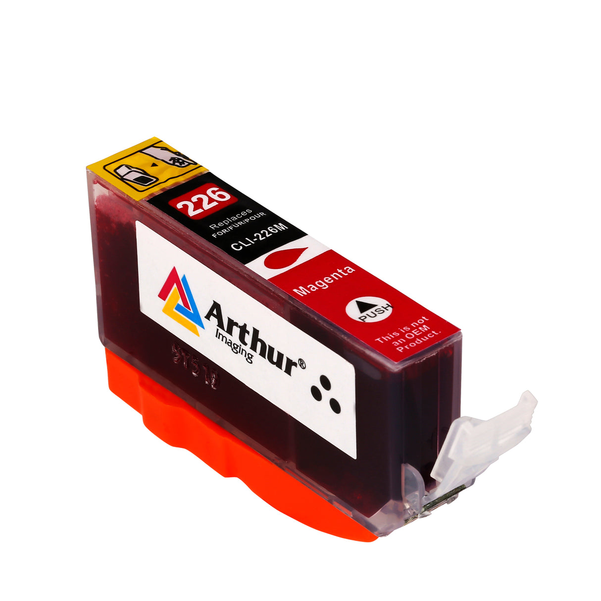 Arthur Imaging Compatible Ink Cartridge Replacement for Canon PGI-225XL CLI-226XL (12 Large Black, 4 Small Black, 4 Cyan, 4 Yellow, 4 Magenta, 28-Pack)
