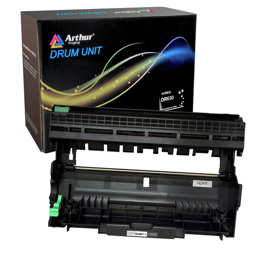 Arthur Imaging Compatible Drum Unit Replacement For Brother DR630, works with Brother TN660 toner cartridge