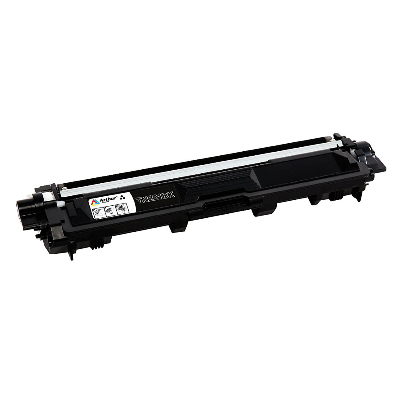 Arthur Imaging Compatible Toner Cartridge Replacement for Brother TN221 (Black, 1-Pack)