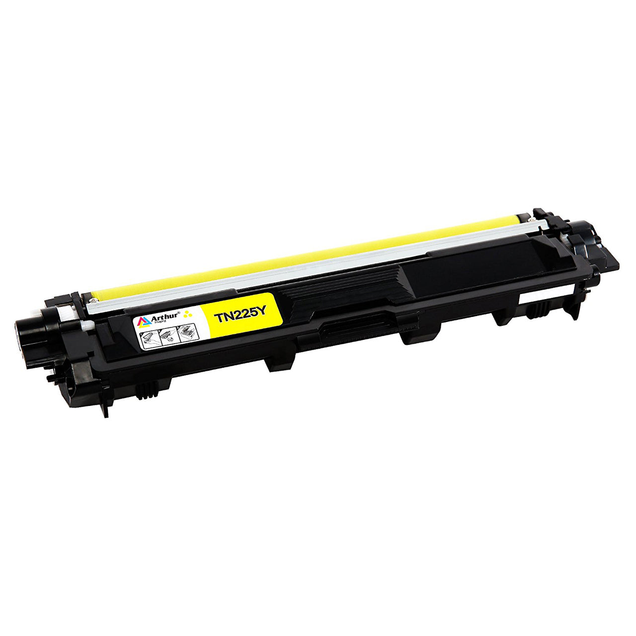 Arthur Imaging Compatible Toner Cartridge Replacement for Brother TN225 (Yellow, 1-Pack)
