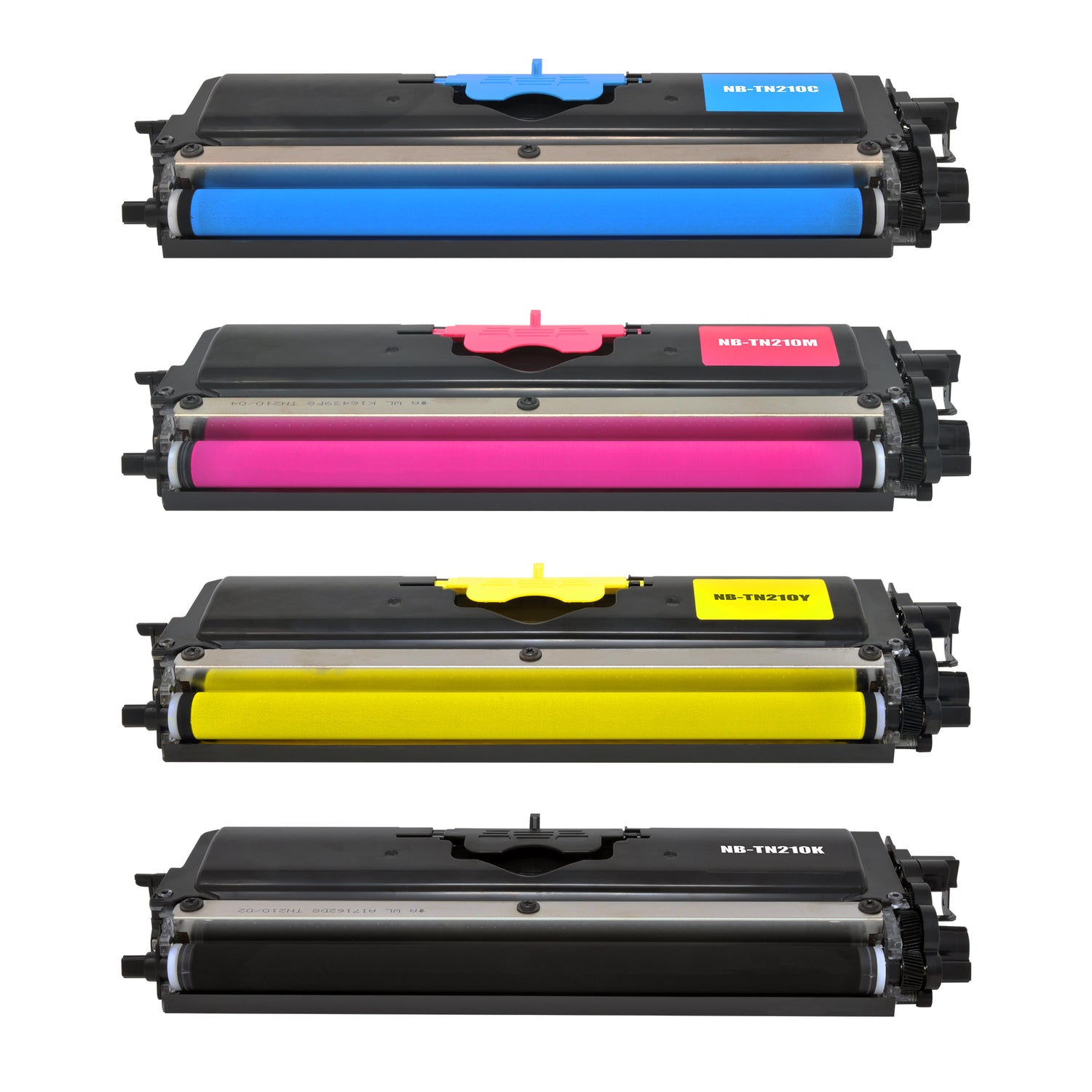 Arthur Imaging Compatible Toner Cartridge Replacement for Brother TN210 (1 Black, 1 Cyan, 1 Magenta, 1 Yellow, 4-Pack)