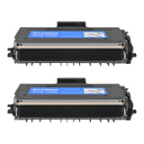 Arthur Imaging Compatible Toner Cartridge Replacement for Brother TN650 (Black, 2-Pack)