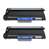 Arthur Imaging Compatible Toner Cartridge Replacement for Brother TN750 (Black, 2-Pack)
